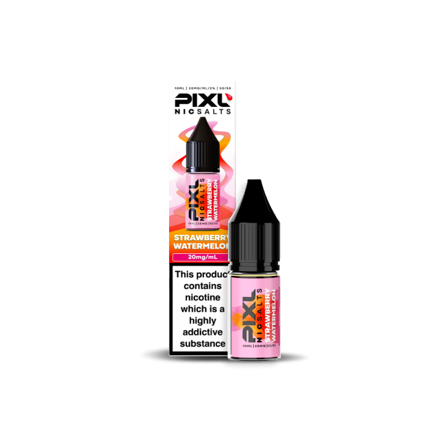 Strawberry Watermelon E-Liquid Nicotine Salt By Pixl 10ml - Vapestore Direct