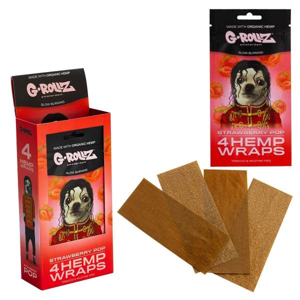 G.Rollz Loose Hemp Blunt Wraps - Vapestore Direct