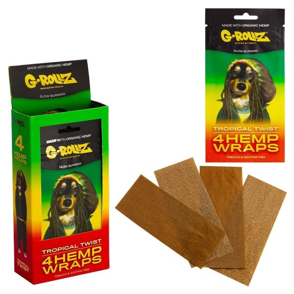 G.Rollz Loose Hemp Blunt Wraps - Vapestore Direct