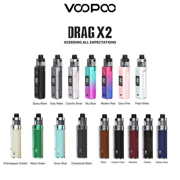 Voopoo Drag X2 Pod Kit - Vapestore Direct