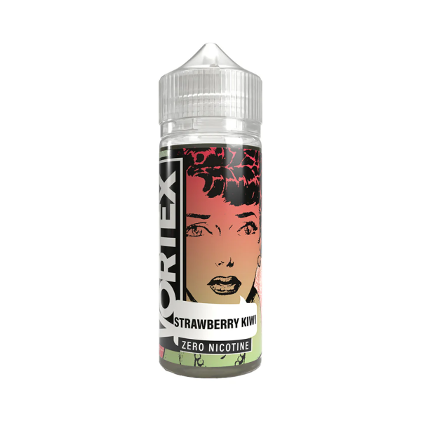 Strawberry Kiwi E-Liquid Shortfill By Vortex 100ml - Vapestore Direct