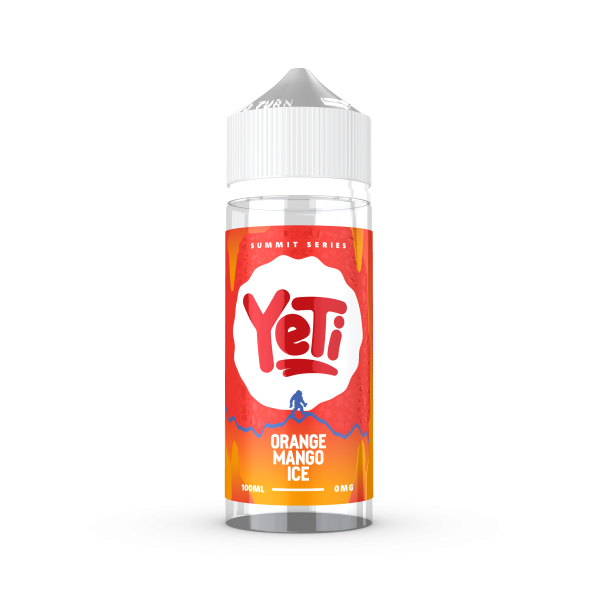 Orange Mango Ice E-Liquid Shortfill SUMMIT SERIES By Yeti 100ml - Vapestore Direct